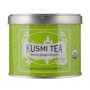 Чай зелёный Kusmi Tea Green Ginger-Lemon органический, 100 г